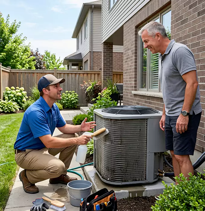 Why Watsonville, CA Homeowners Choose HVAC Watsonville for Outdoor AC Unit Cleaning?